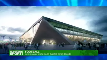 Football : le nouveau stade de la Tuilière enfin dévoilé