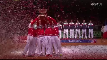 Historique: La Suisse remporte la Coupe Davis