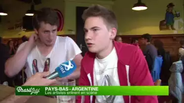 Pays-Bas - Argentine : Les artistes entrent en scène !