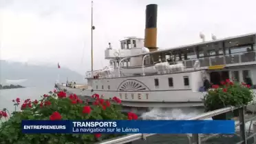 La navigation sur le Léman