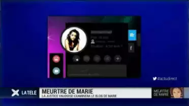 La justice vaudoise examinera le blog de Marie