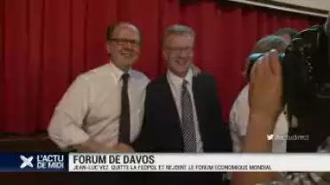 Le fribourgeois Jean-Luc Vez au Forum économique mondial