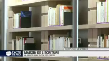 La bibliothèque de la maison d&#039;écriture ouvre ses portes
