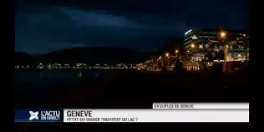 Petite ou grande traversée du lac à Genève?