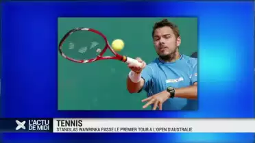 Stan Wawrinka débute l&#039;Open d&#039;Australie par une victoire