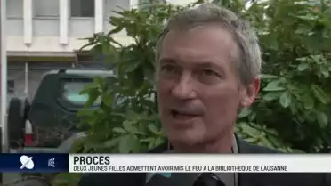 Procès des deux incendiaires de la bibliothèque de Lausanne