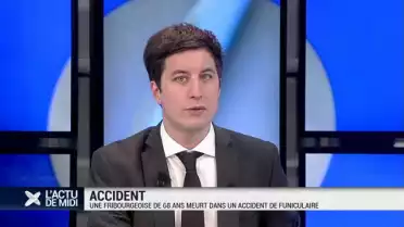 Accident de funiculaire: une fribourgeoise perd la vie