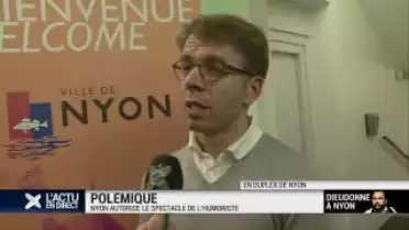 Nyon autorise la tenue du spectacle de Dieudonné