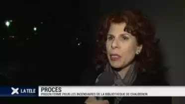 Réactions au verdict des incendiaires de la bibliothèque
