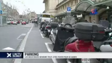 Les deux roues pourraient payer le parking à Lausanne