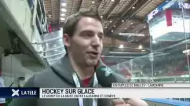 Gaëtan Augsburger avant un LHC - Servette capital