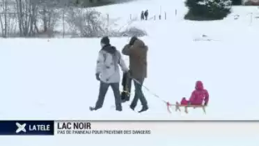Lac Noir: la signalisation est lacunaire