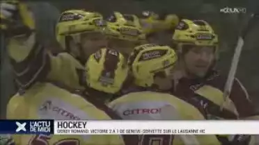 Hockey sur glace: résumé du 4e derby romand