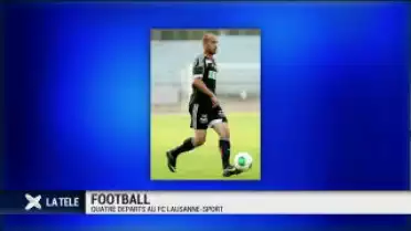 Football: quatre départs au FC Lausanne-Sport