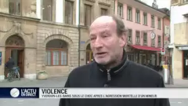 Yverdon sous le choc après l&#039;aggression mortelle d&#039;un mineur