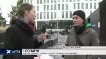 Des locataires se battent pour garder leur logement