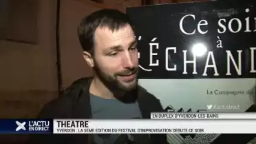L&#039;improvisation à l&#039;honneur durant 4 jours à l&#039;Echandole