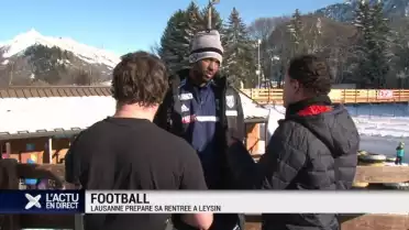 Le Lausanne-Sport prépare sa rentrée à Leysin