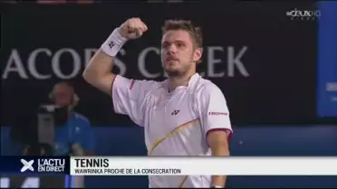 Première finale de Grand Chelem pour Wawrinka !