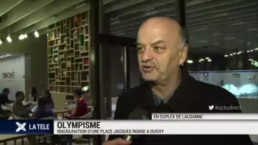 Une place Jacques Rogge inaugurée devant le musée olympique