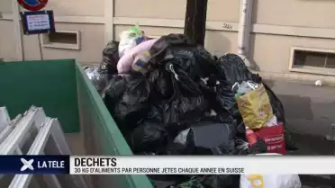 En Suisse, les sacs-poubelles sont bien nourris