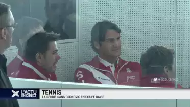 Coupe Davis: la Serbie sans Novak Djokovic