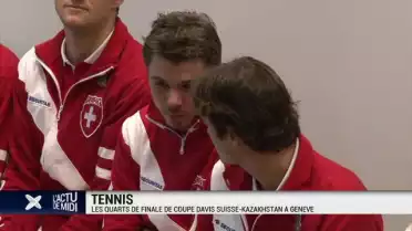 Coupe Davis: le quart de finale Suisse-Kazakhstan à Genève