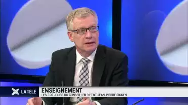 Les 100 jours de jean-Pierre Siggen au conseil d&#039;Etat