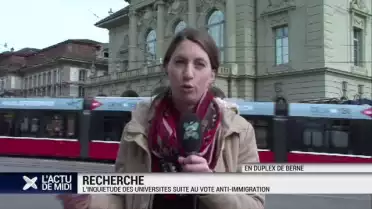 Les universités inquiètes suite au vote anti-immigration