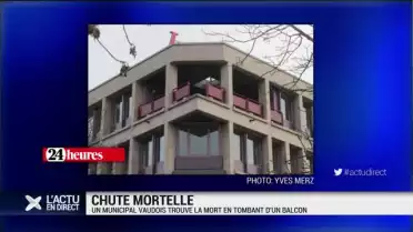 Chute mortelle: un municipal meurt en tombant d&#039;un balcon