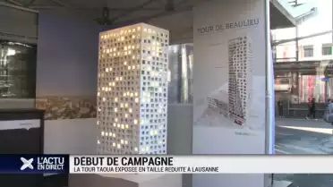 La tour Taoua exposée en miniature à Lausanne
