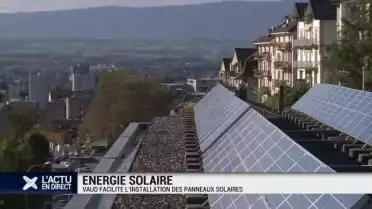 Le Canton veut faciliter l'installation de panneaux solaires
