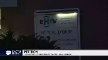 Les habitants d&#039;Orbe veulent sauver leur policlinique