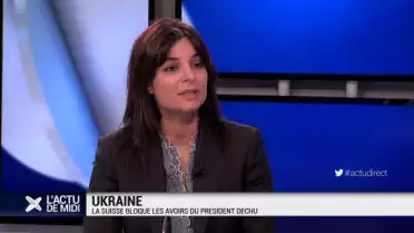 Ukraine: la Suisse bloque les avoirs du président déchu