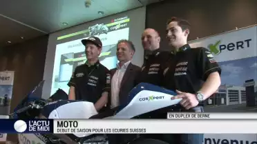 Moto: Début de saison pour les écuries suisses
