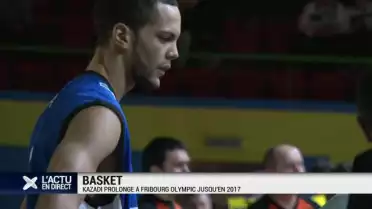 Kazadi prolonge à Fribourg Olympic jusqu&#039;en 2017