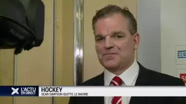 Sean Simpson quitte le navire