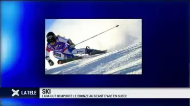 Lara Gut remporte le bronze au Géant d&#039;Are en Suède