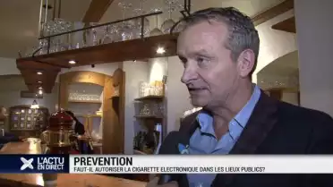Que savent les patrons de bars de la loi sur le vapotage ?