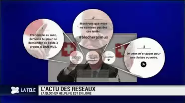 L'actu des réseaux : la helpline Blocher est ouverte