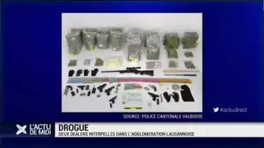 Deux dealers interpellés dans l&#039;agglomération lausannoise