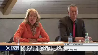 Jacqueline de Quattro présente les grandes lignes de sa politique
