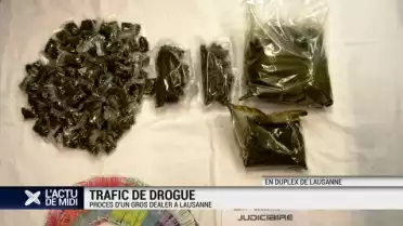 Procès d&#039;un gros dealer à Lausanne