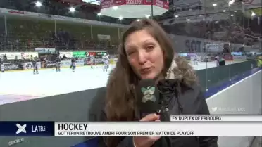 Premier match de playoff pour Gottéron
