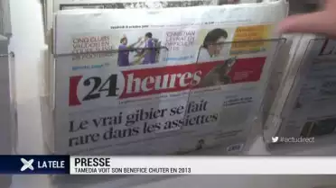 Tamedia voit son bénéfice chuter en 2013