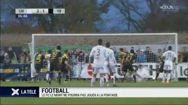 Le FC Le Mont ne pourra pas jouer à la Pontaise
