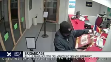 Bulle: un individu recherché par la police pour trois vols