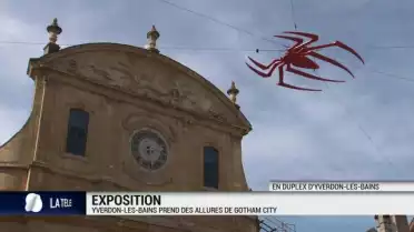 Yverdon-les-Bains prend des allures de Gotham City