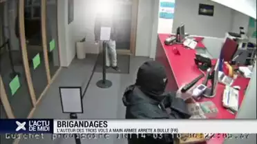 L&#039;auteur des trois brigandages de Bulle arrêté