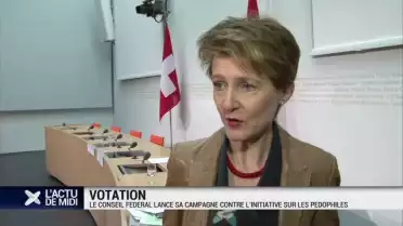 Le Conseil fédéral contre l&#039;initiative sur les pédophiles